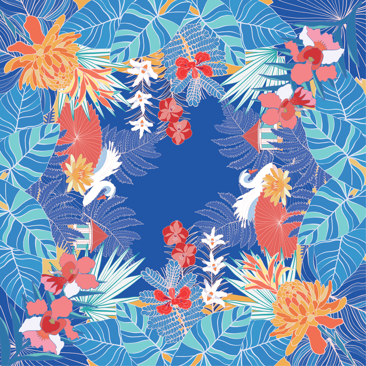 Botanic Gardens Pocket Square