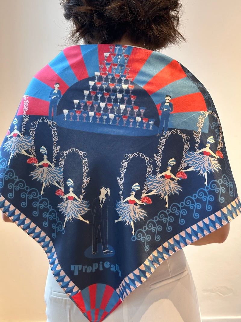 Tropicana Dream Silk Scarf