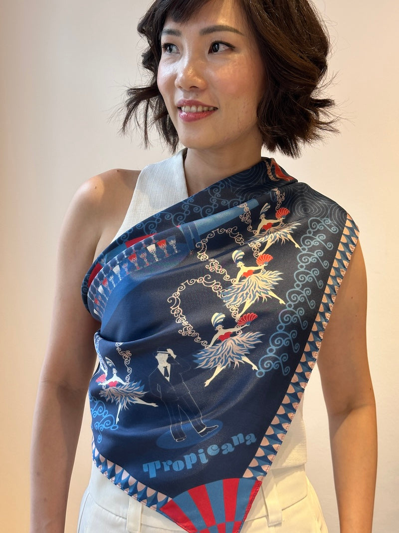 Tropicana Dream Silk Scarf