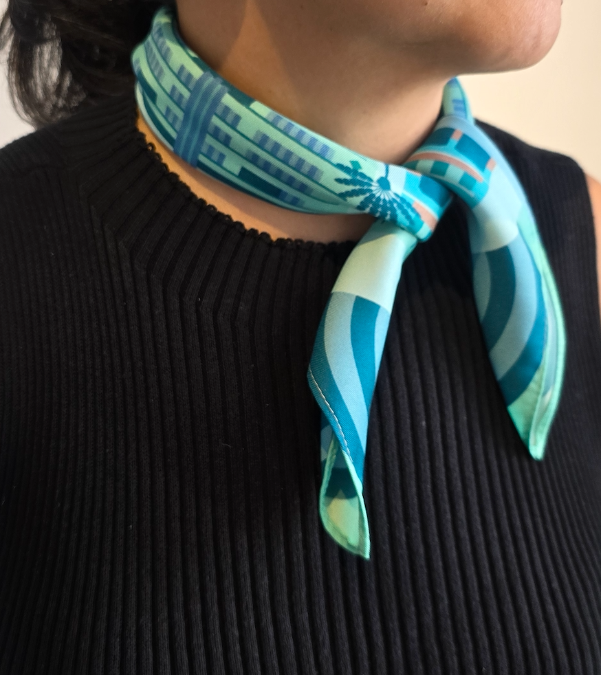 Tiong Bahru Petite Re-Thread Scarf