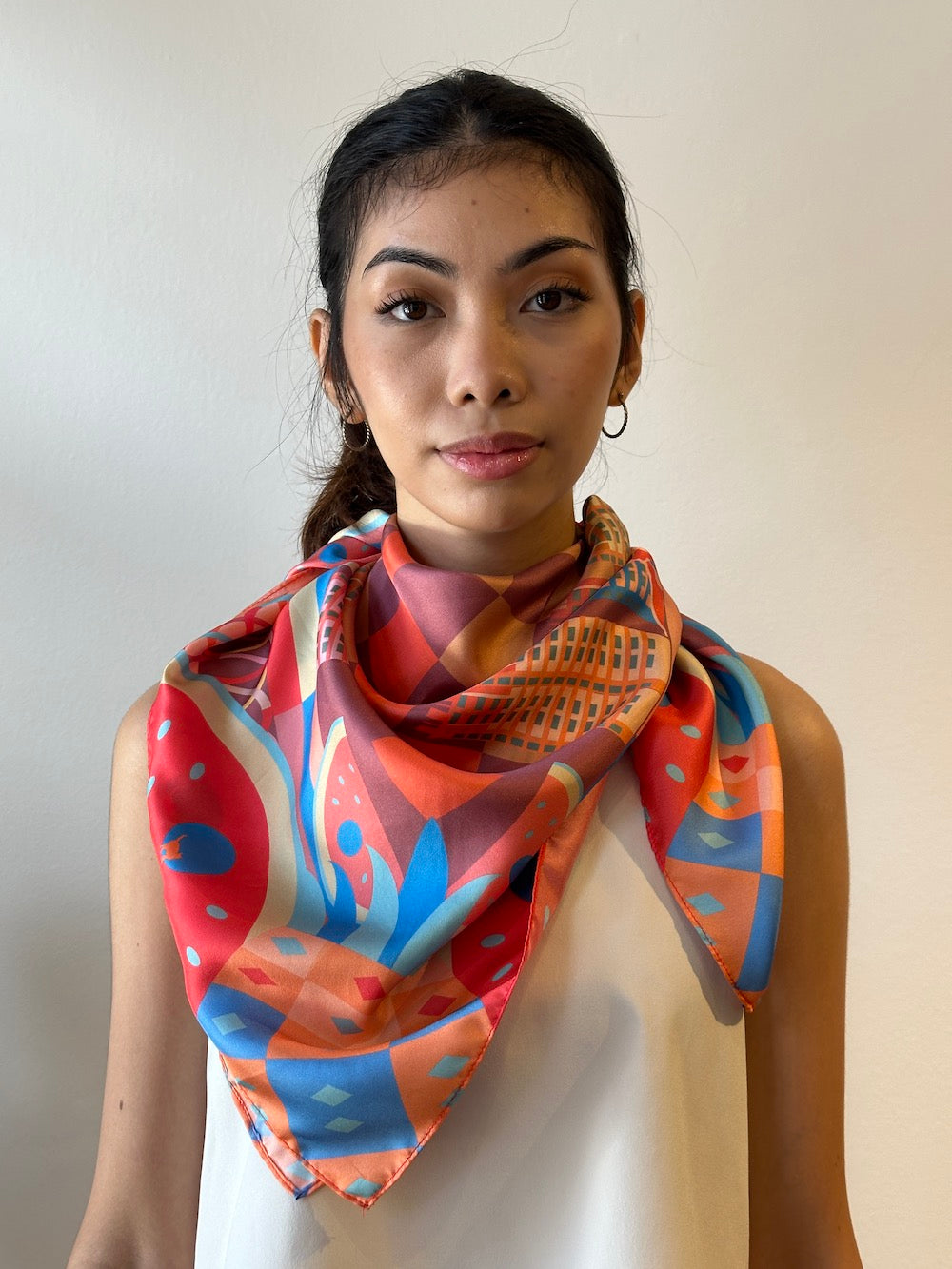Playground Memories Silk Scarf