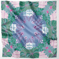 Tropical Art Deco Cotton Scarf