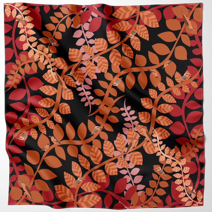 Winged Friend in the Golden Hours Scarf