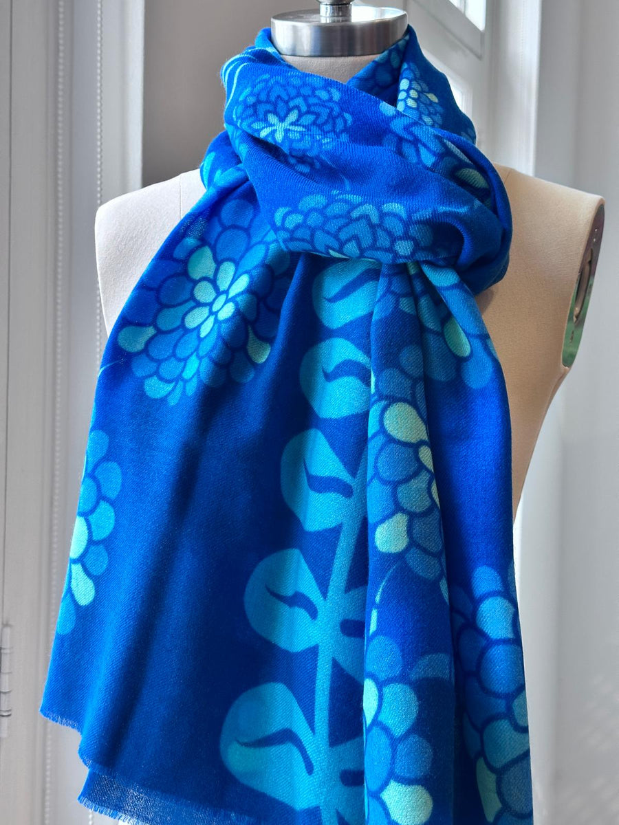 Echo of the Hornbills Premium Cashmere Shawl