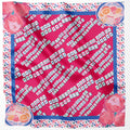 Aunty Carol's Lucky Tiles Premium Silk Scarf