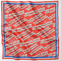 Lucky Mahjong Small Silk Scarf
