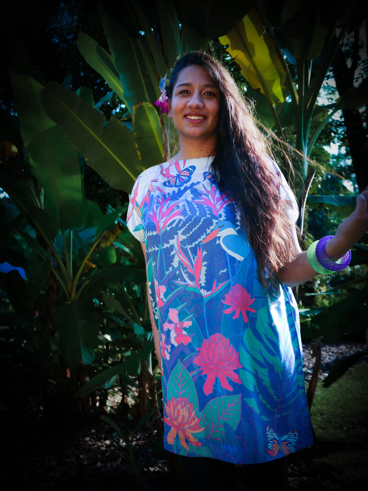 Silk Kaftan - Coastal Life