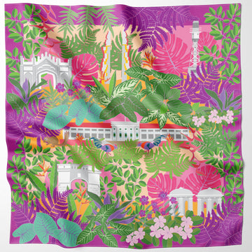 Fort Canning Hill Silk Scarf