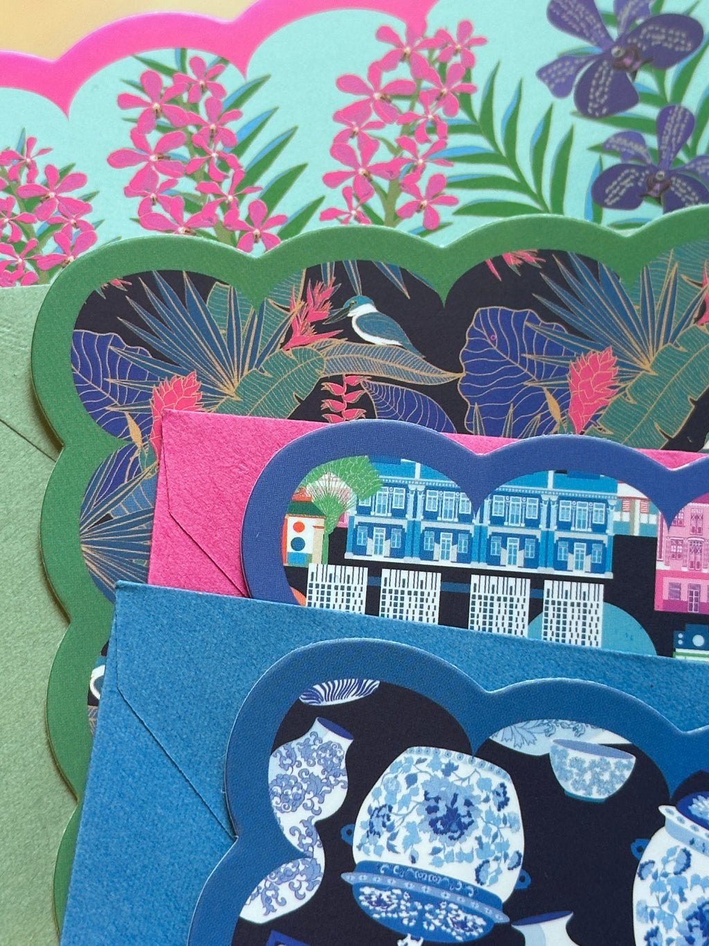 With Love from Singapore Notecard set