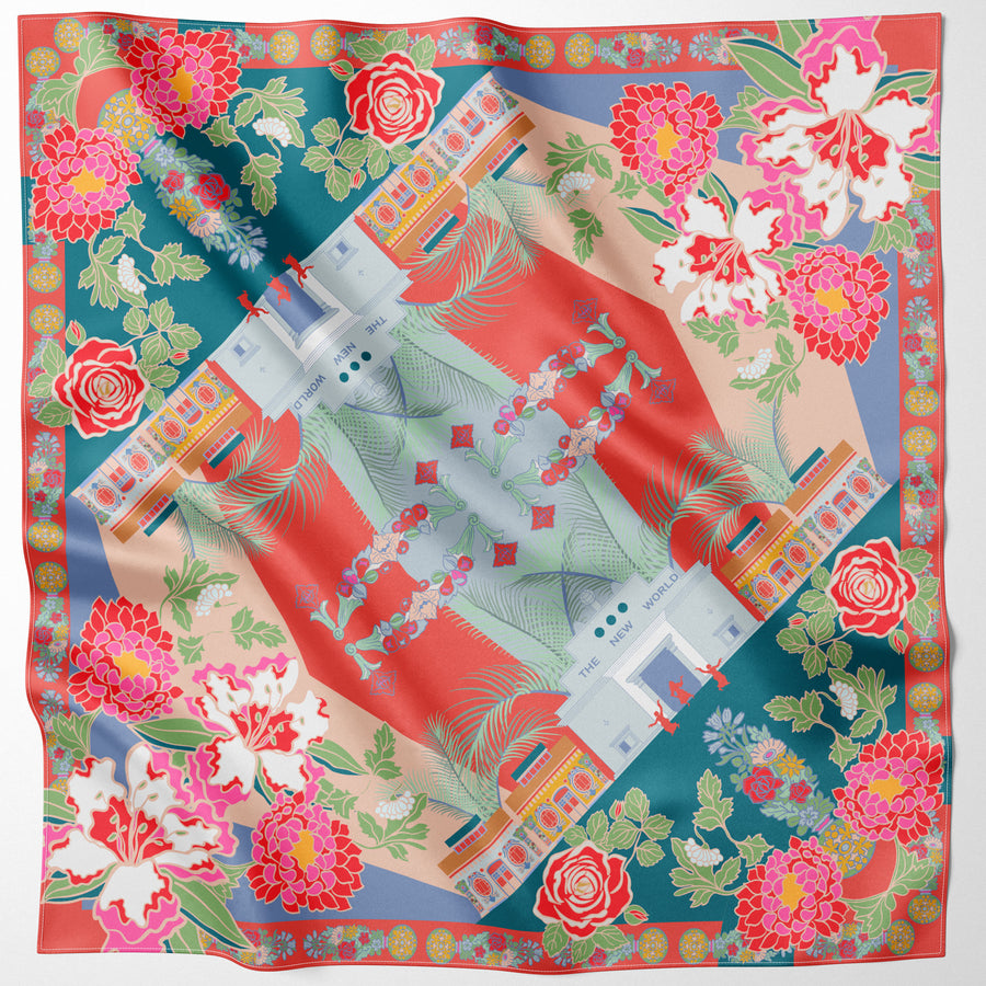 Jalan Besar Silk Scarf