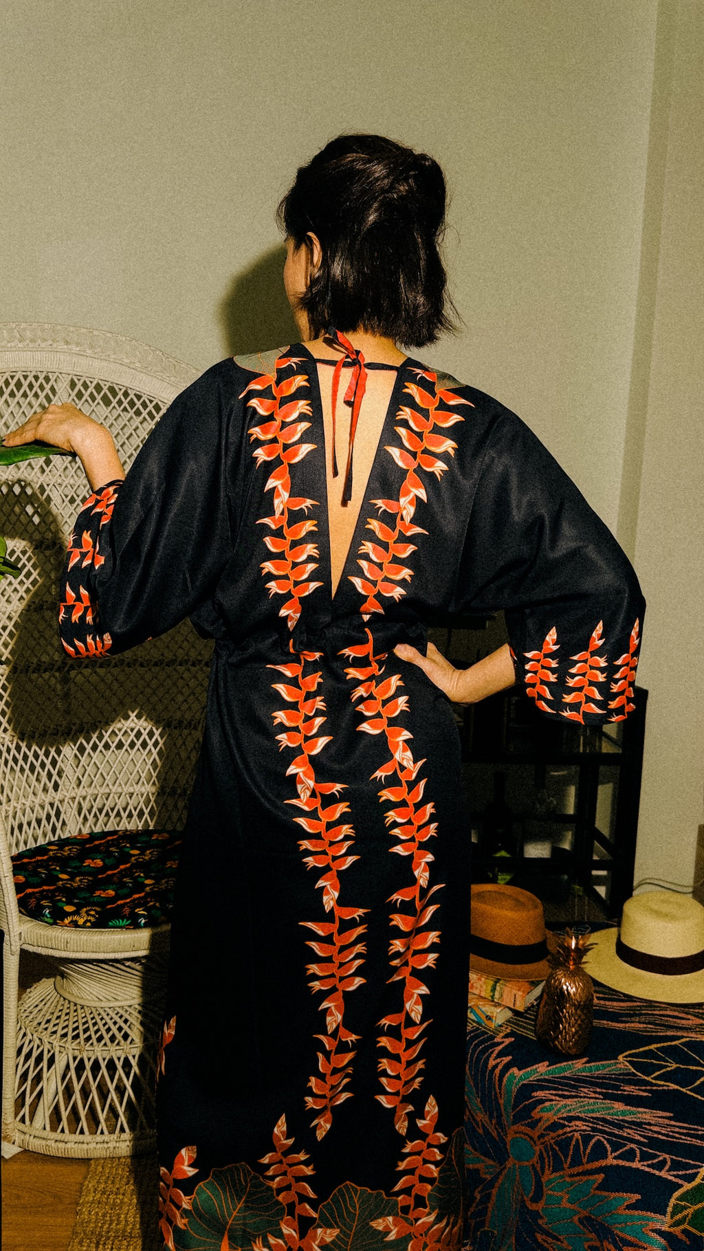 Madame Wong Dress - Tropical Party - Long