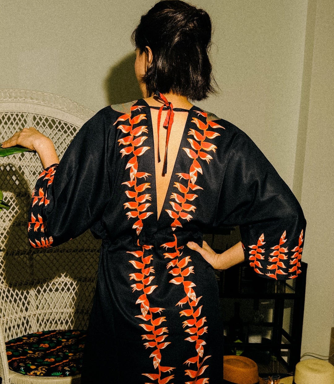 Madame Wong Dress - Tropical Party - Long