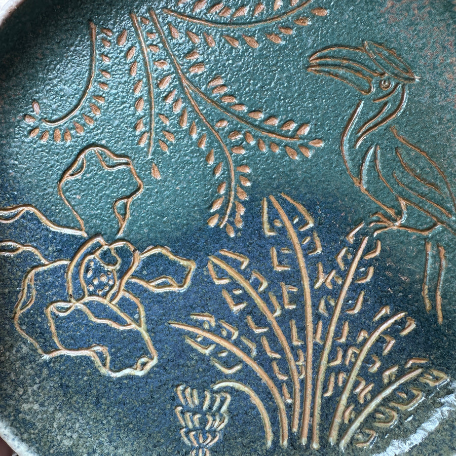 Monsoon Jewel Ceramic Plate