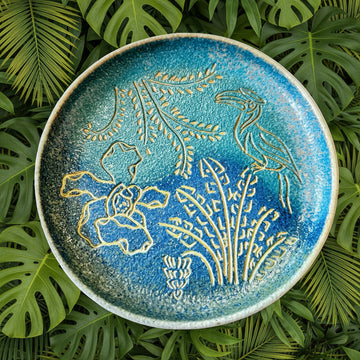 Monsoon Jewel Ceramic Plate
