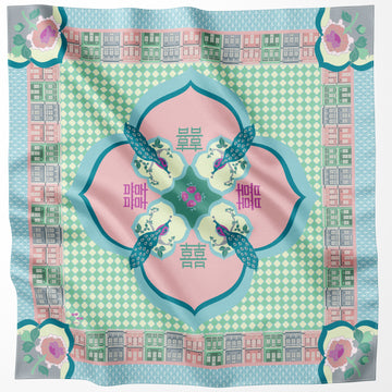 Peranakan Opulence Re-Thread Scarf