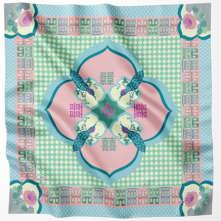Peranakan Opulence Re-Thread Scarf