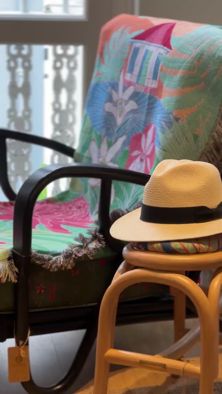 Botanic Oasis Throw Blanket