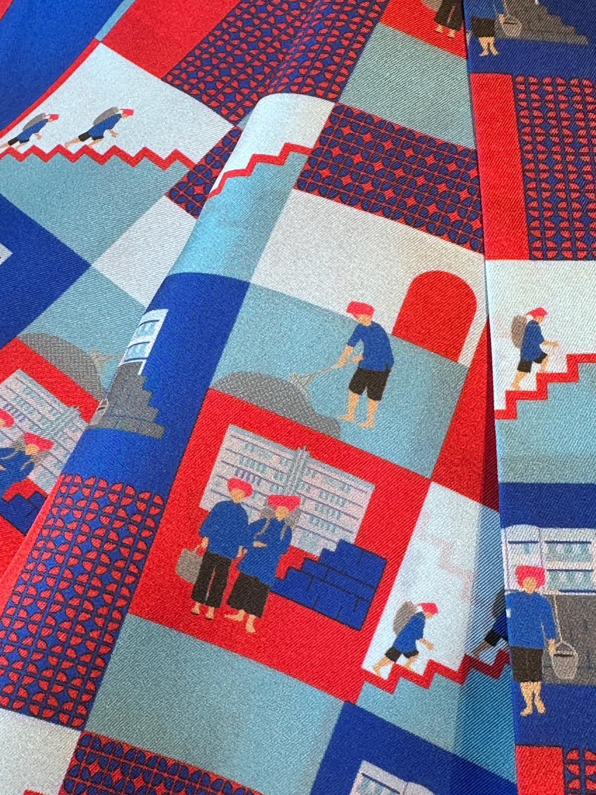 Samsui Women Silk Scarf