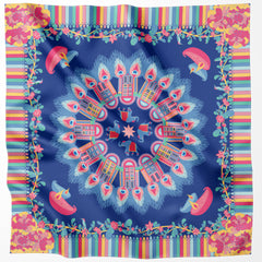 Splendid Little India Silk Scarf – BINARY STYLE