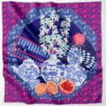 Straits Chinoiserie Neckerchief Silk