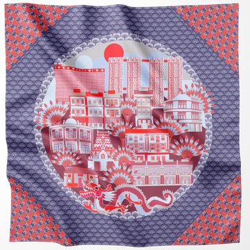 Tanjong Pagar Cotton Scarf
