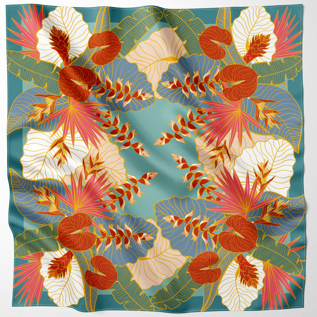 Tropical Party Multicolours Scarf