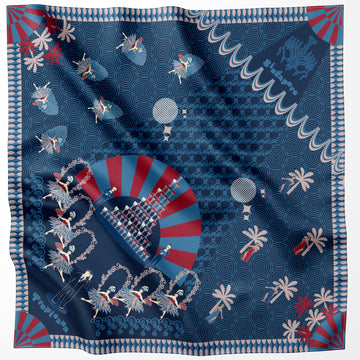 Tropicana Dream Silk Scarf