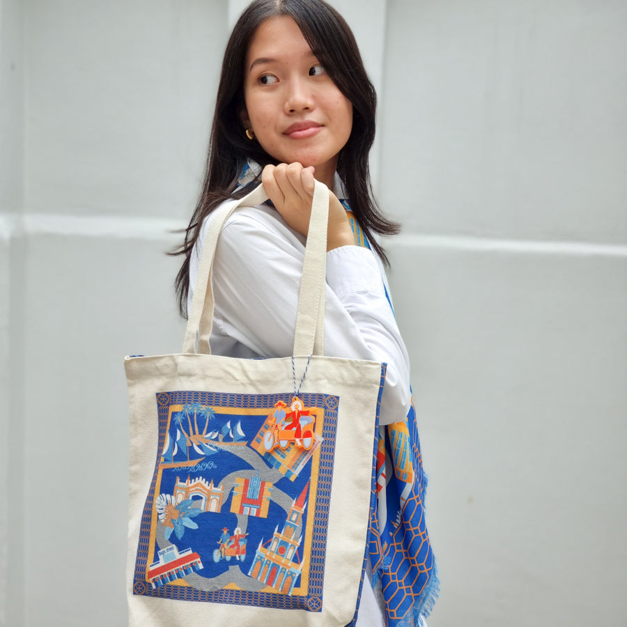 BBB Tote Bag with charm