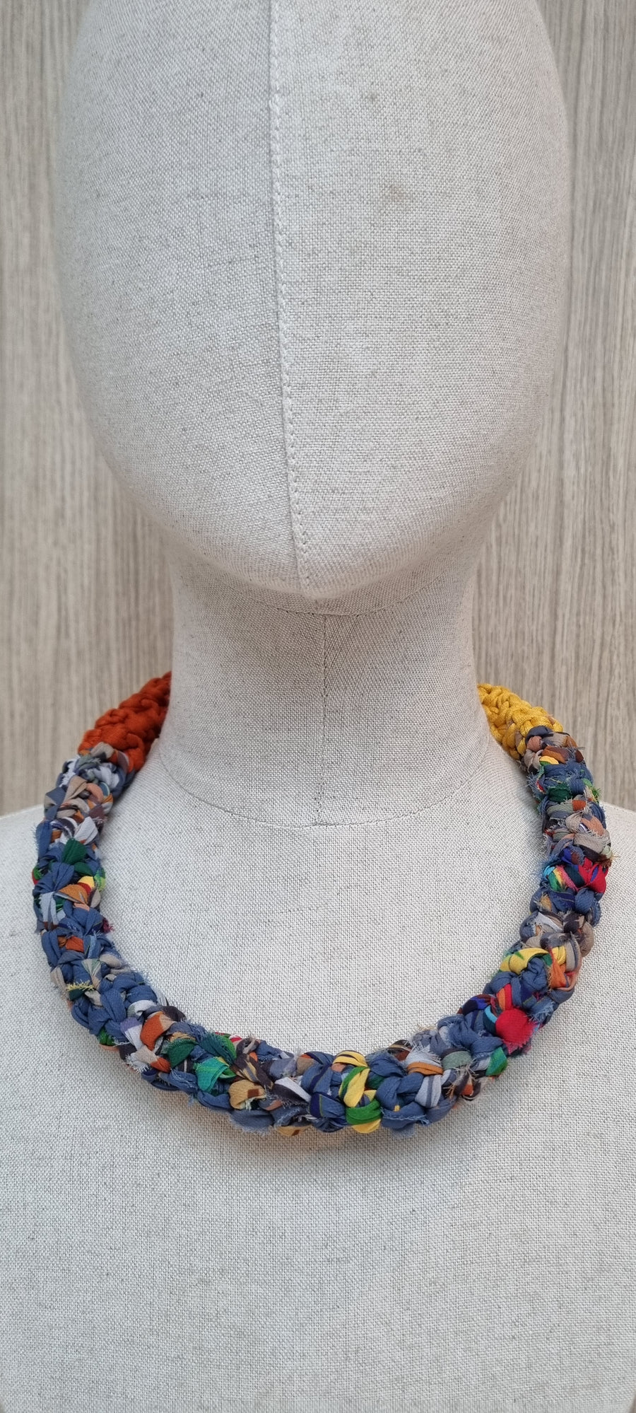Loopy necklace-headband Sunrise