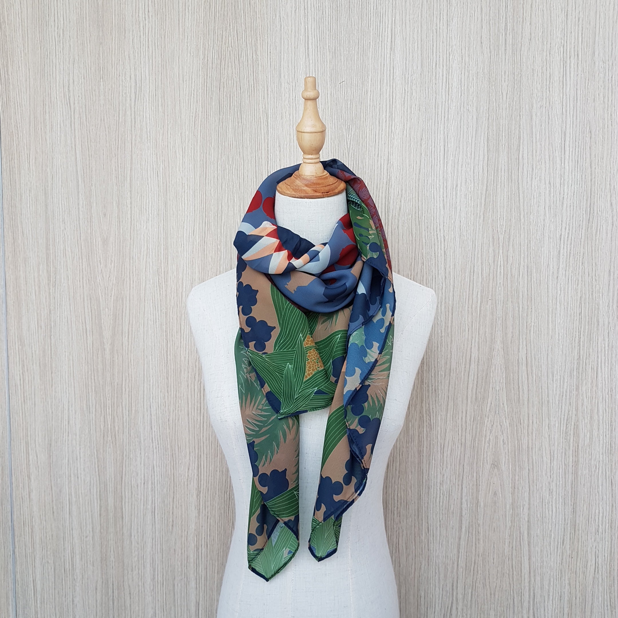 Kampong Glam Heritage Chiffon Scarf