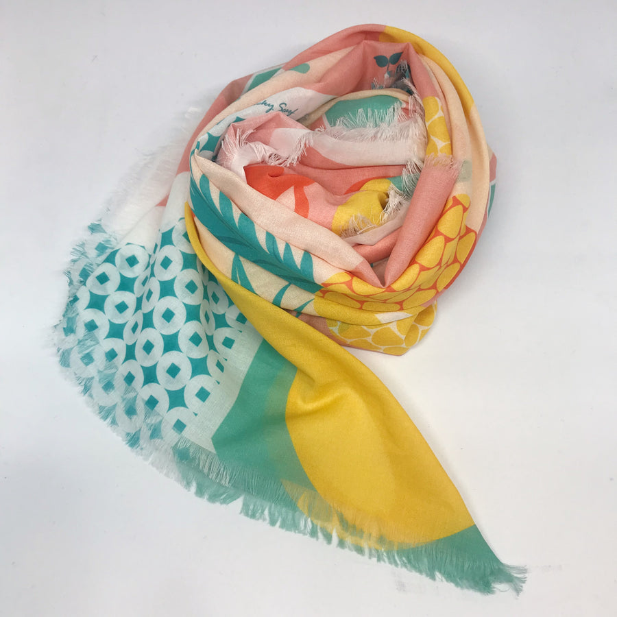 A Very Lucky Scarf Cotton Scarf