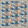 Shophouses of Singapore Cotton Scarf