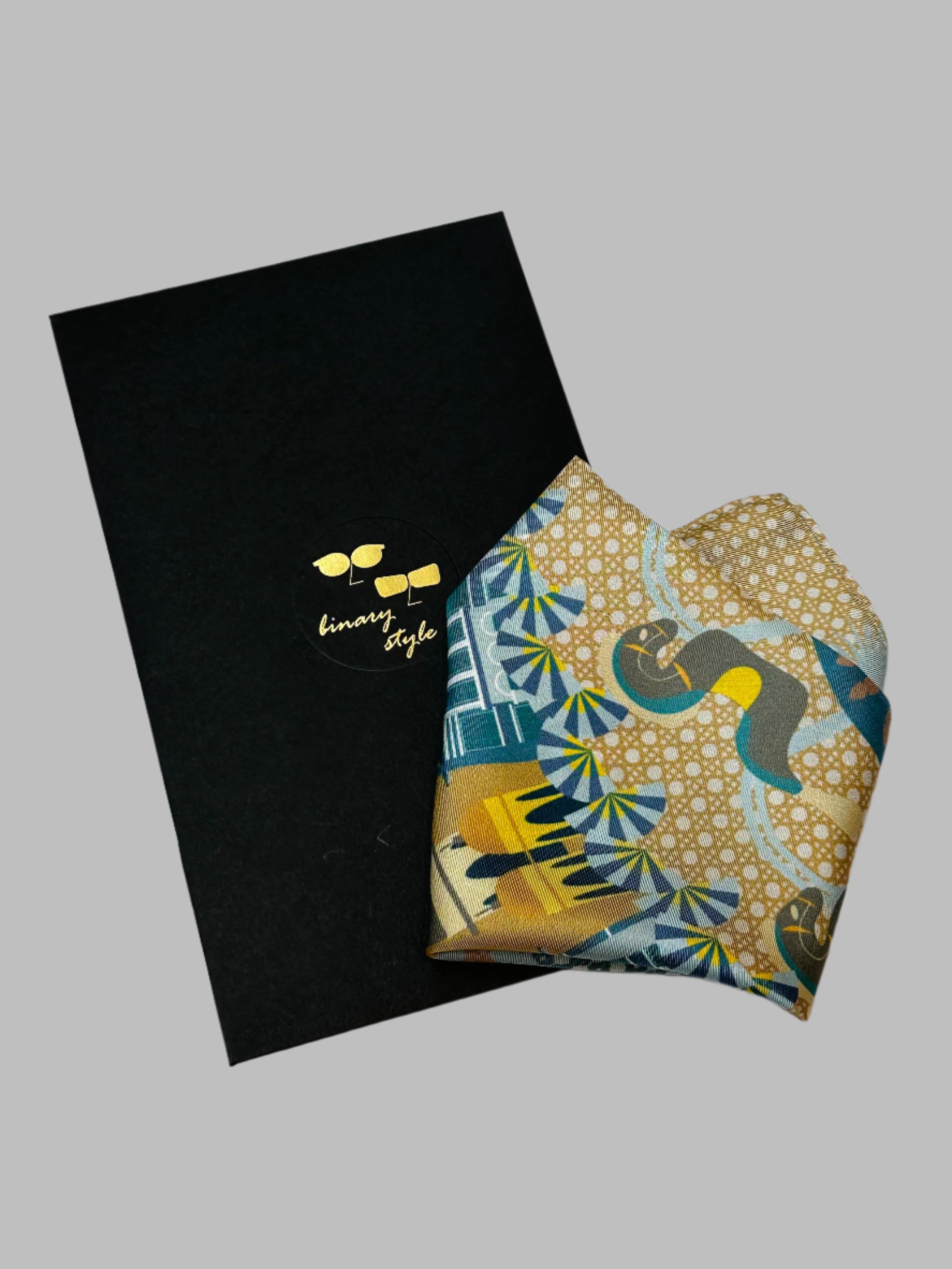 Enchanted Kampong Glam Pocket Square