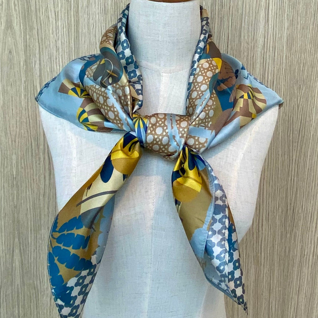 Enchanted Kampong Glam Silk Scarf
