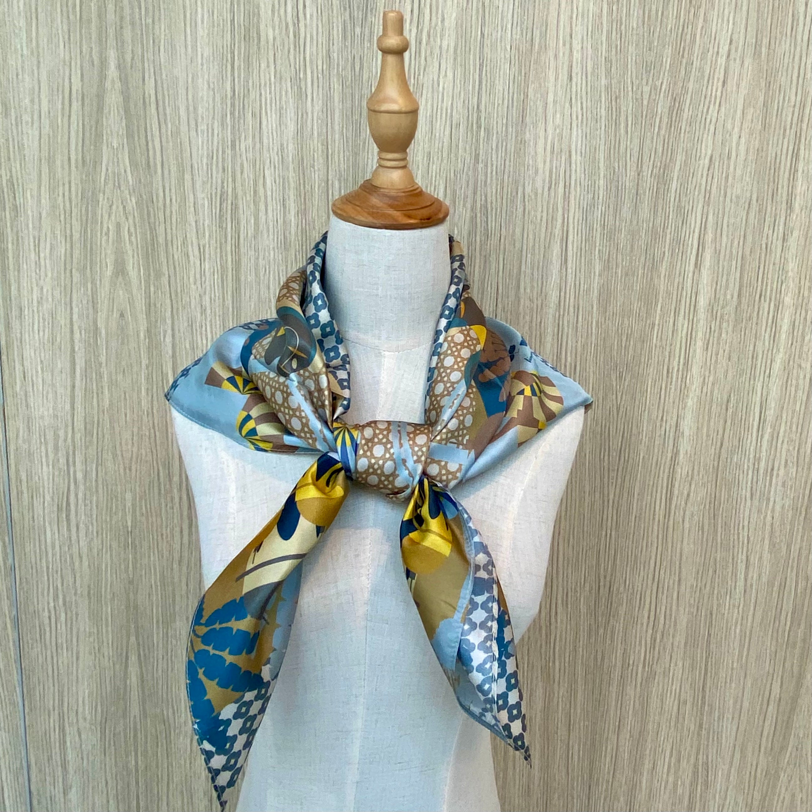 Enchanted Kampong Glam Silk Scarf