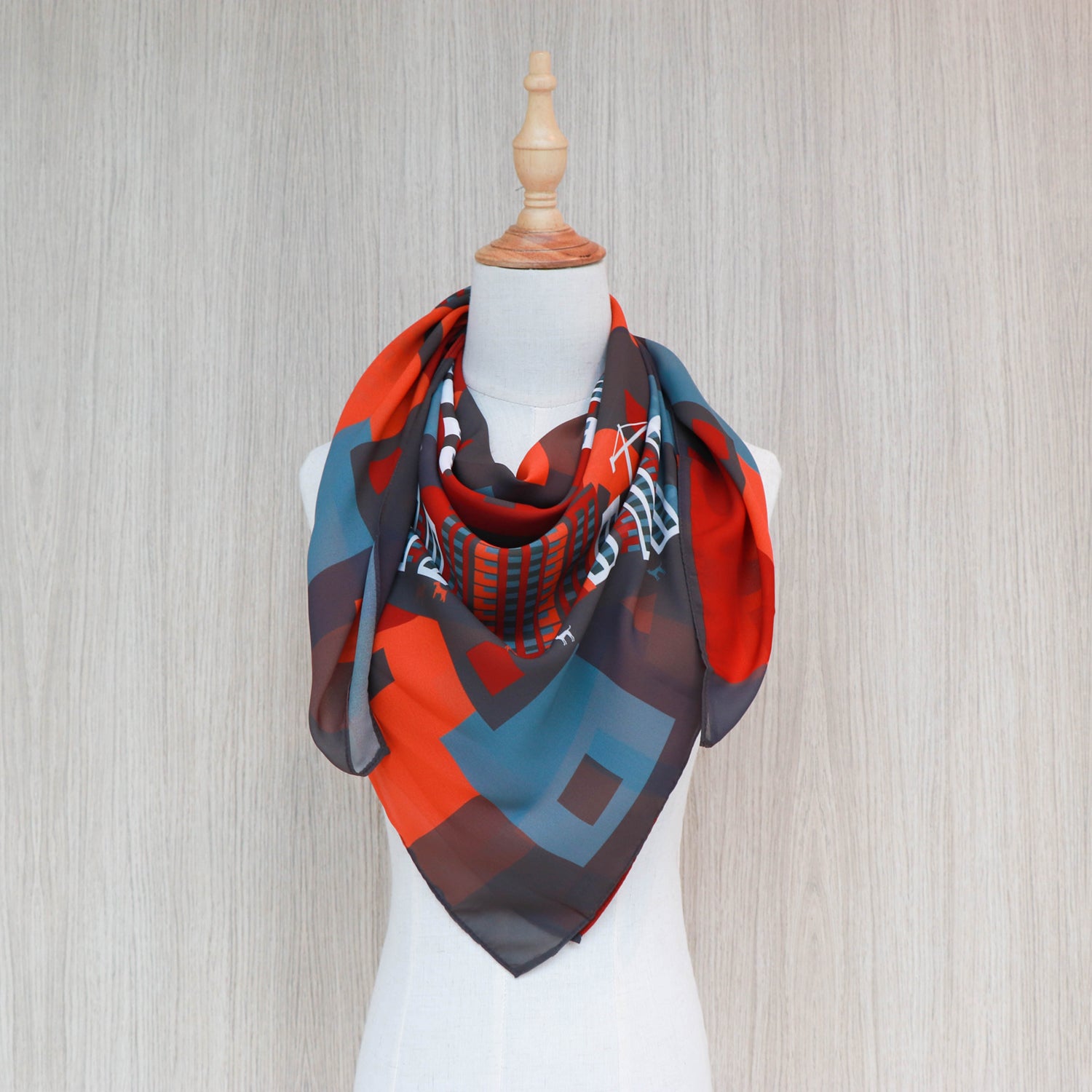Home Away From Home Chiffon Scarf