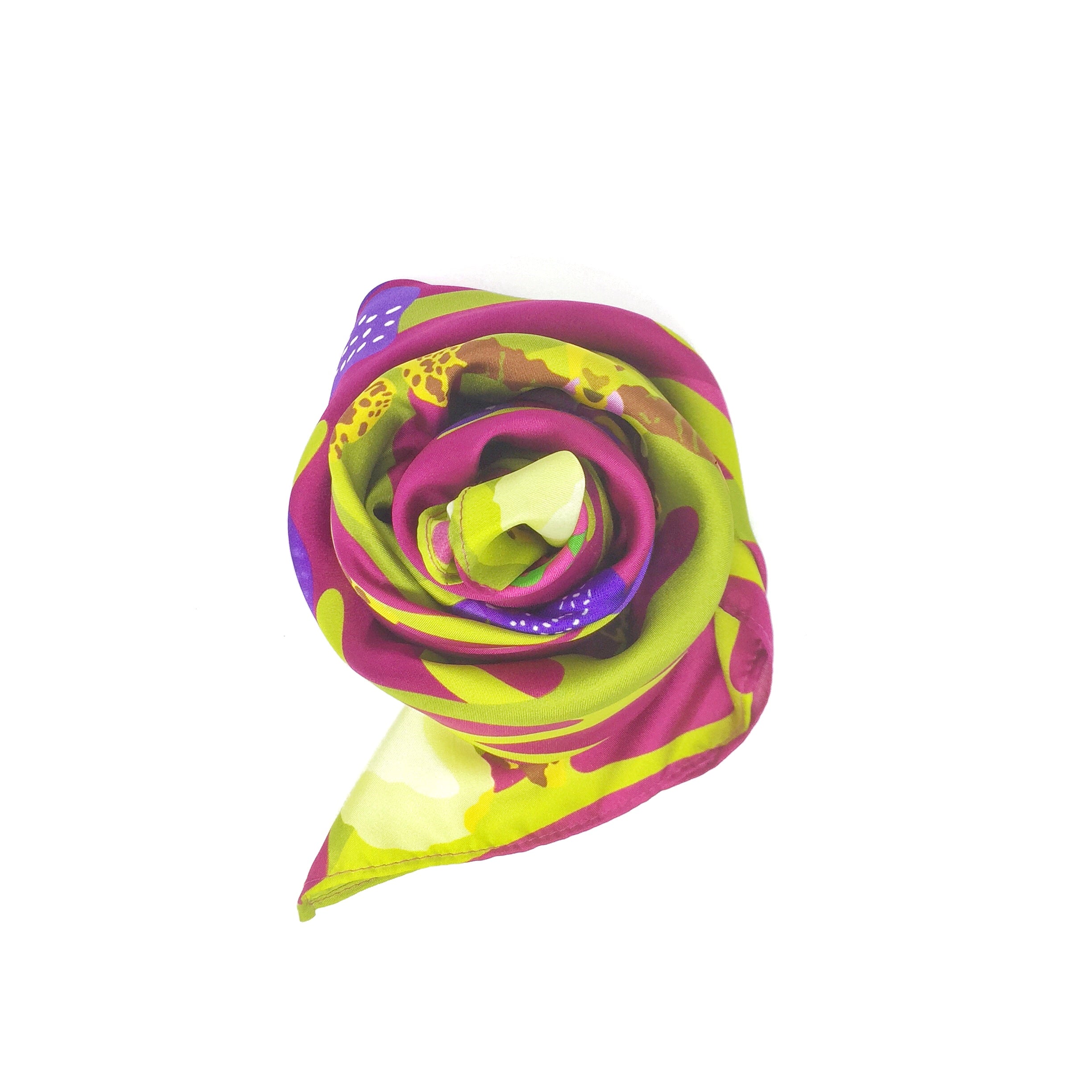 Orchidea Silk Scarf