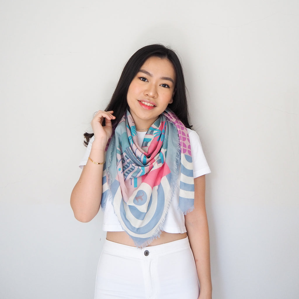 Hip Tiong Bahru Cotton Scarf