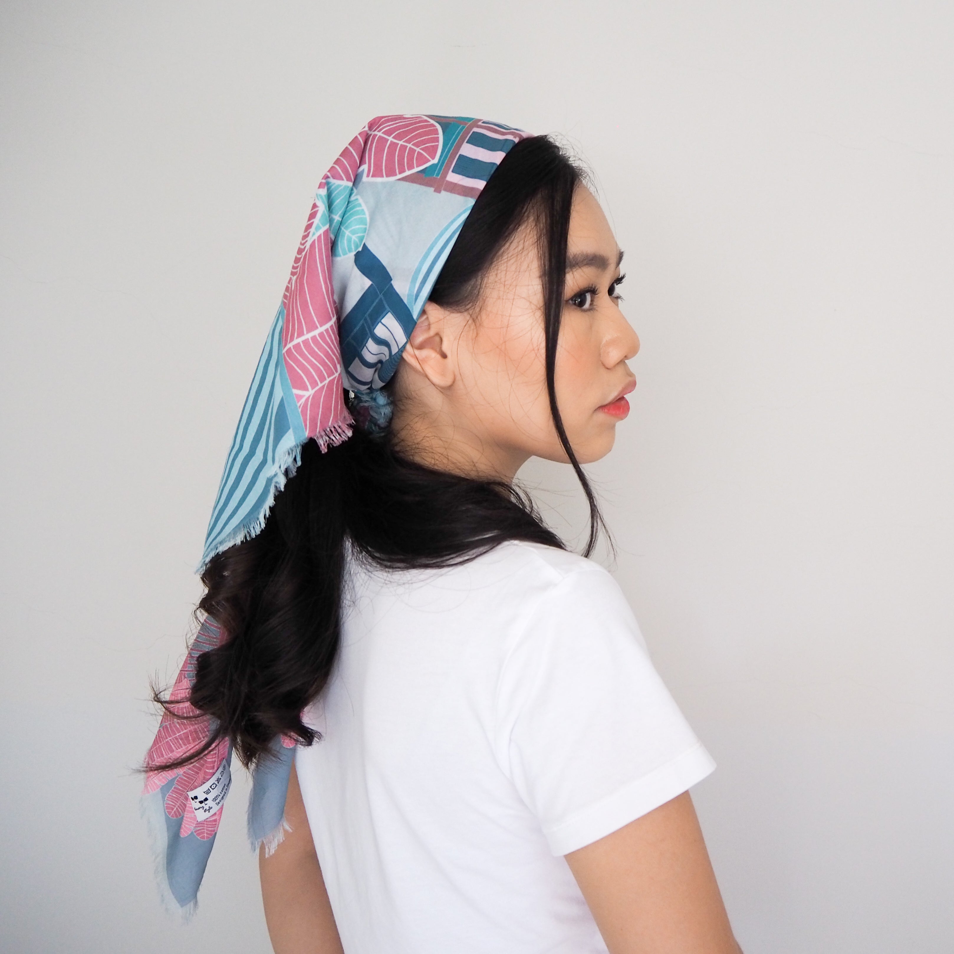 Flamboyant Little India Cotton Scarf