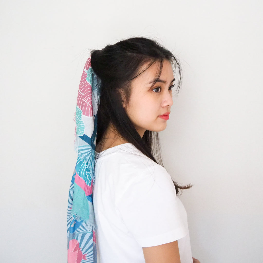 Flamboyant Little India Cotton Scarf