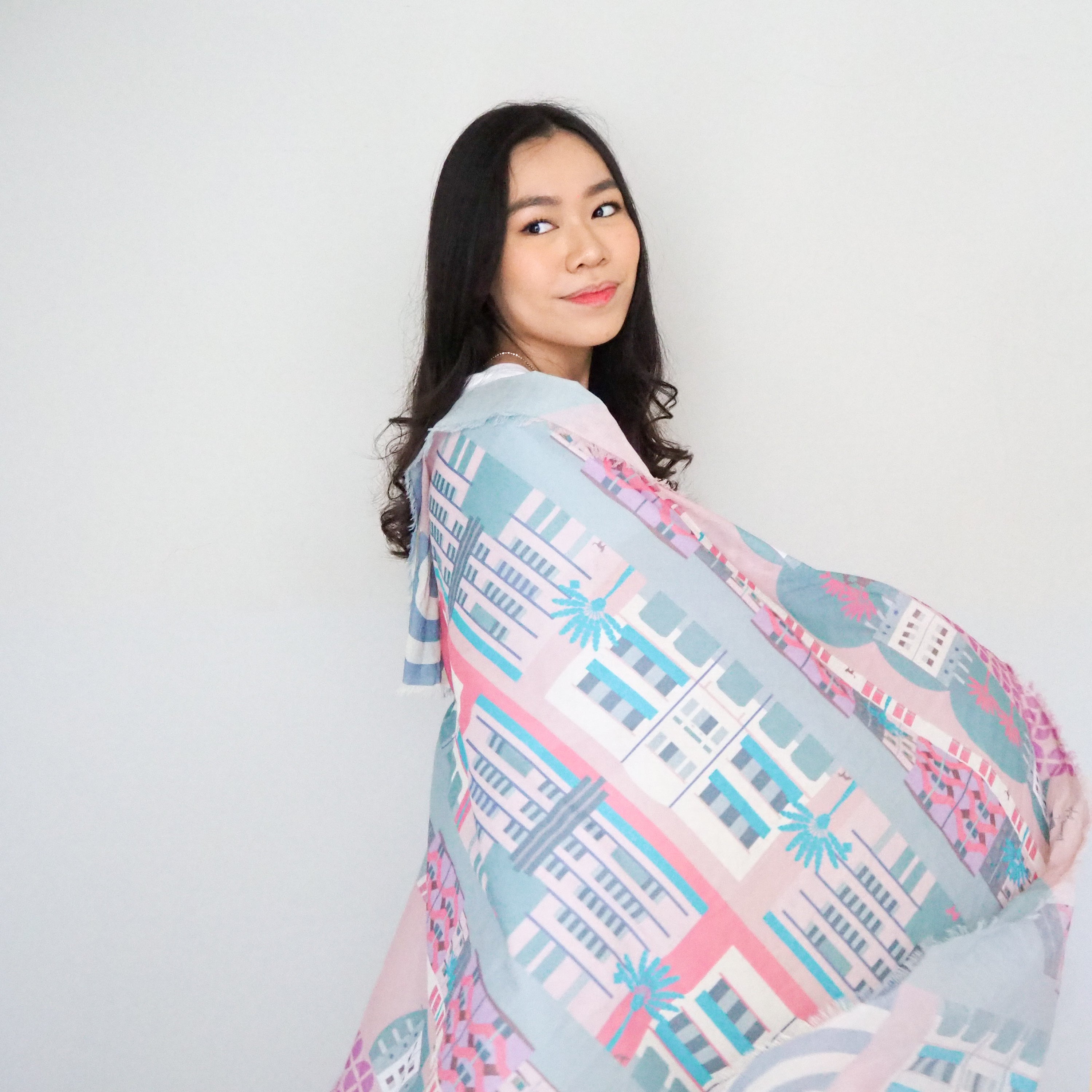 Hip Tiong Bahru Cotton Scarf