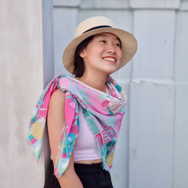 Peranakan Manis Cotton Scarf