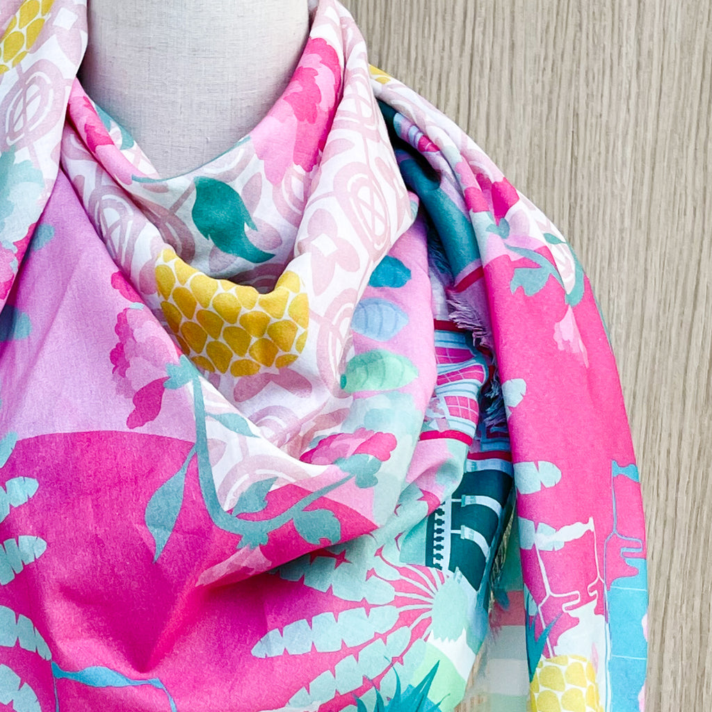 Peranakan Manis Cotton Scarf