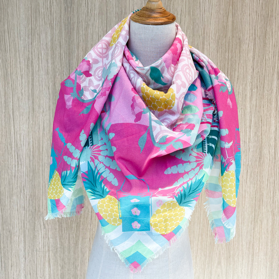 Peranakan Manis Cotton Scarf