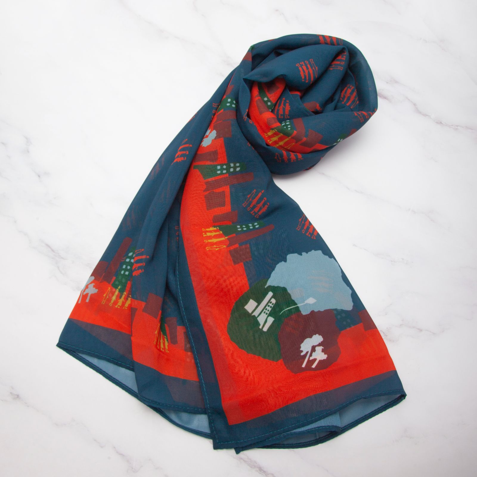 Utama Collective Scarf in Midnight
