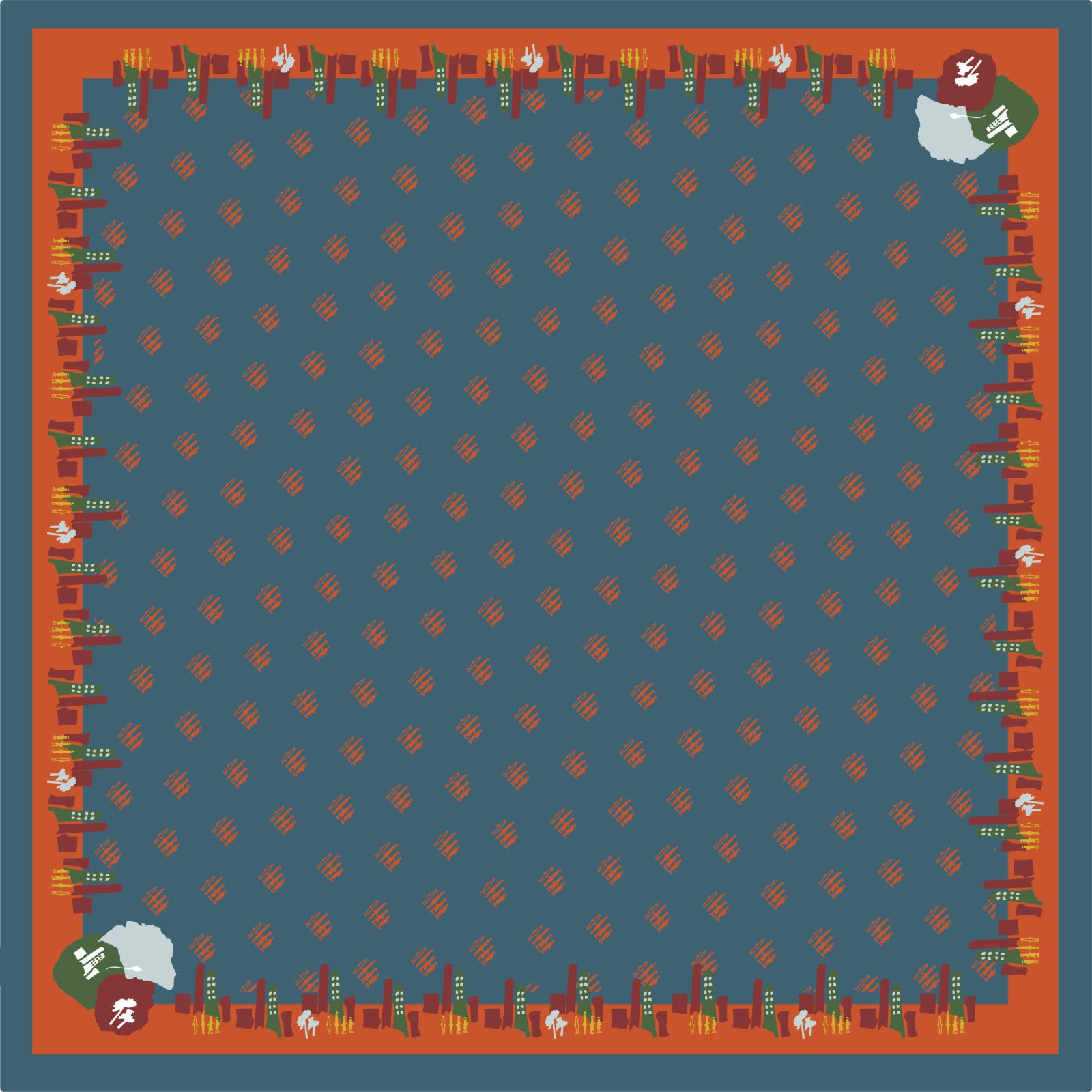 Utama Collective Scarf in Midnight