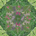 Botanical Treasures of Singapore in Silk Twill