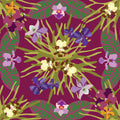 Orchidea Pocket Square