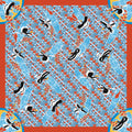 Hornbills In The City in Blue