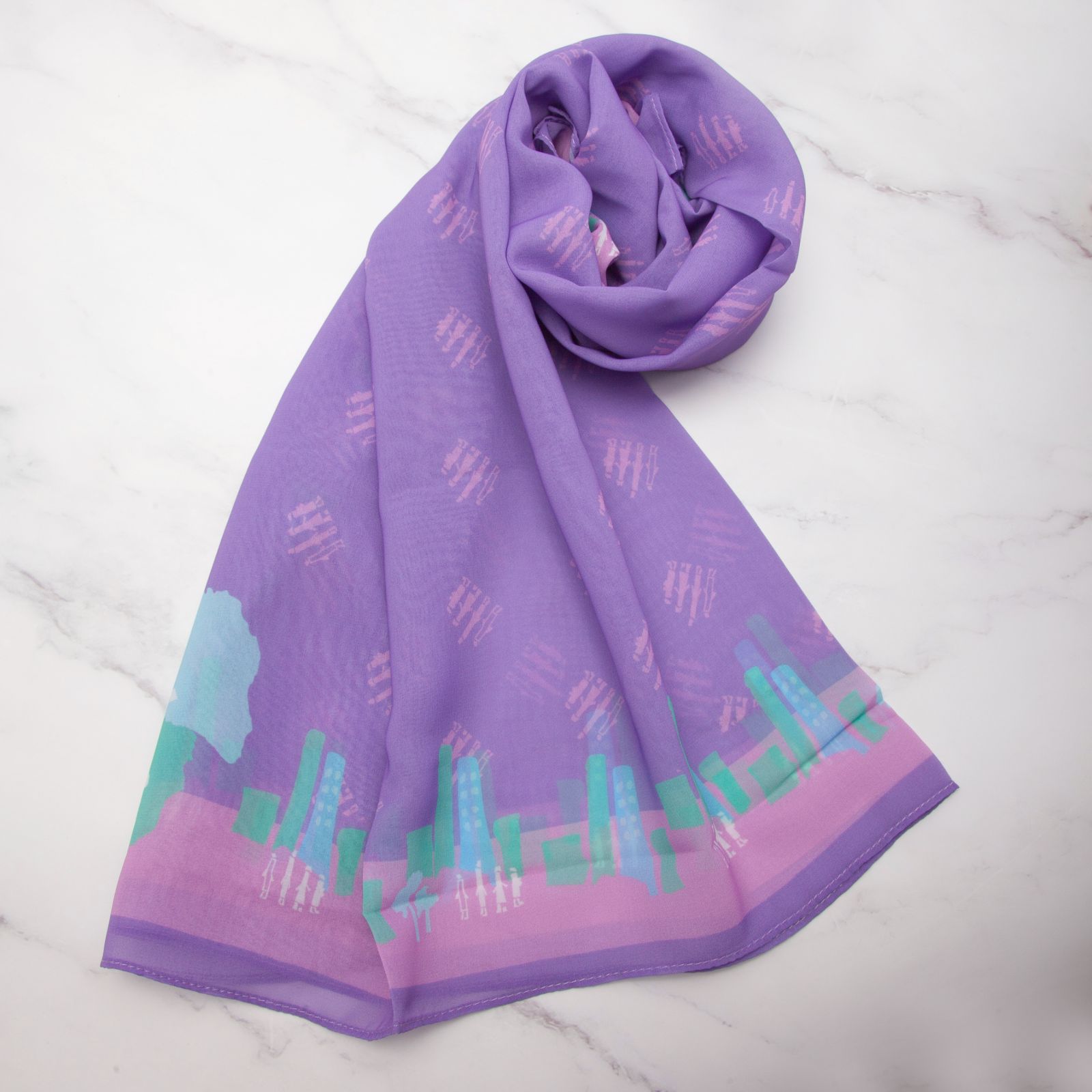 Utama Collective Scarf in Lavender
